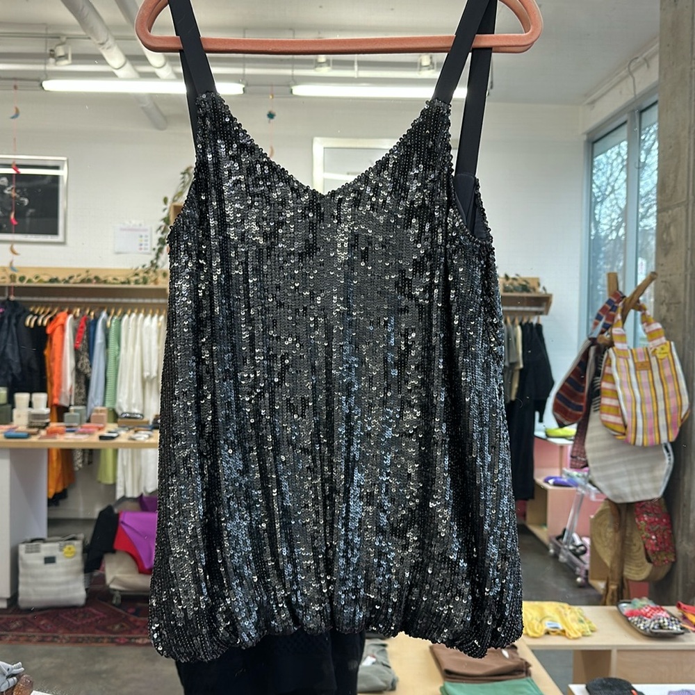 Jenni Kayne sequin bubble tank